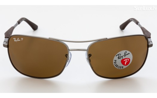 Ray-Ban Aviator Square Flex Sport Polarised (RB3515 029/83 61mm) saules brilles